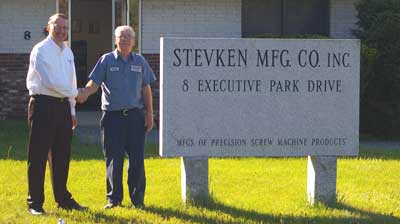 Stevken and Shenzhen Machine Screw Parts Inc. Acquisition