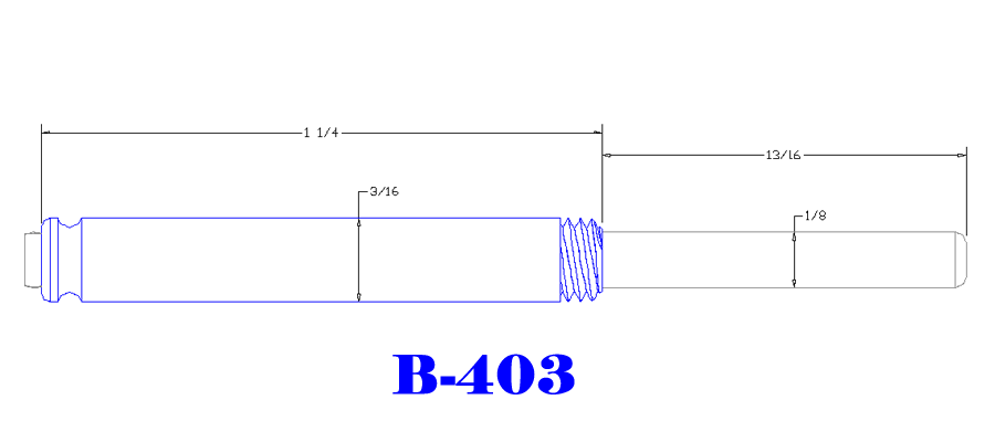B-401 Jace Brass Pin